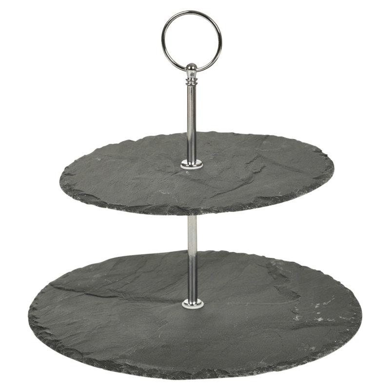 Stoneware Tiered Stand