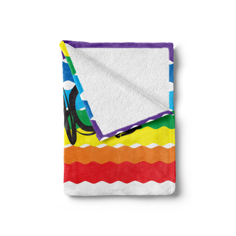 Hand Woven Throw Blanket, 50" x 70"