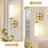 Zulmy 1 - Light Dimmable Wallchiere Wall Mounted Sconce Wall Light with White Frosted Glass-607854675