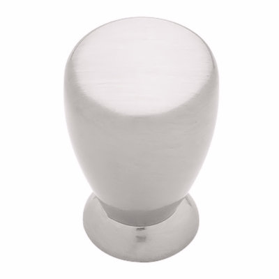 (Paquet de 5) Poignée de bouteille de lait 3/4 po argent satiné brossé