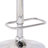 Chichica Swivel Upholstered Adjustable Height Counter Stool with Metal Frame-92303152
