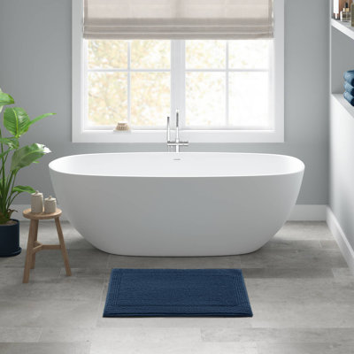 Tapis pour salle de bain réversible 100% coton Splendor