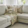 Aharshi 4 Seater Fabric Corner Sofa 