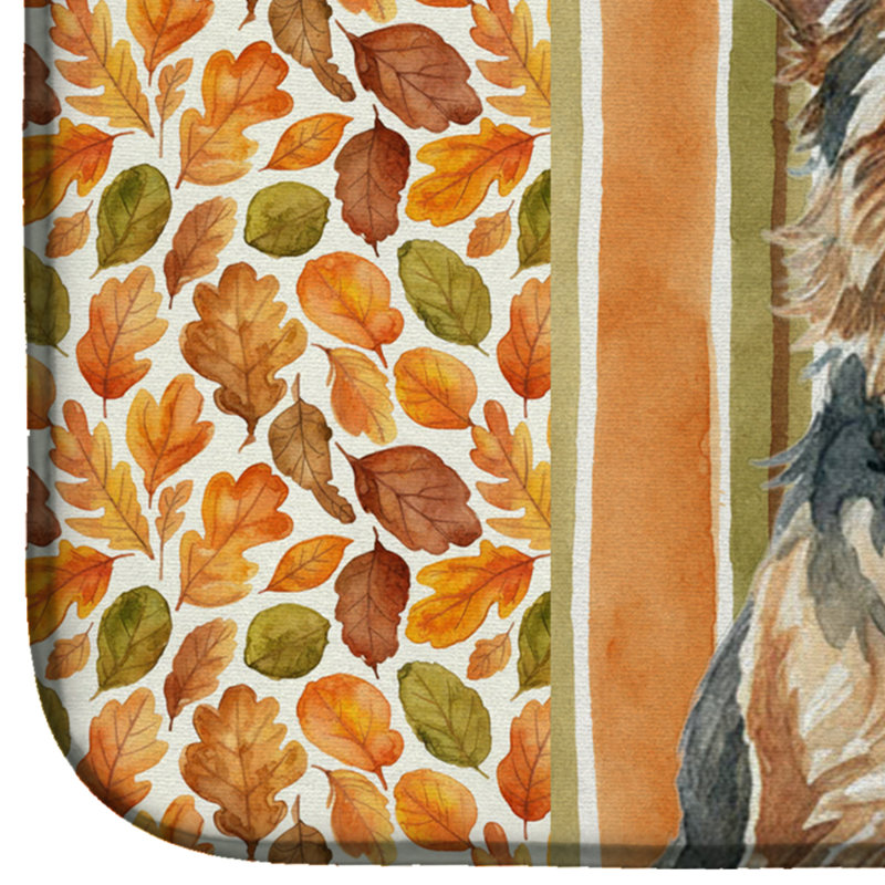 Tapis de séchage Norwich Terrier Heirloom