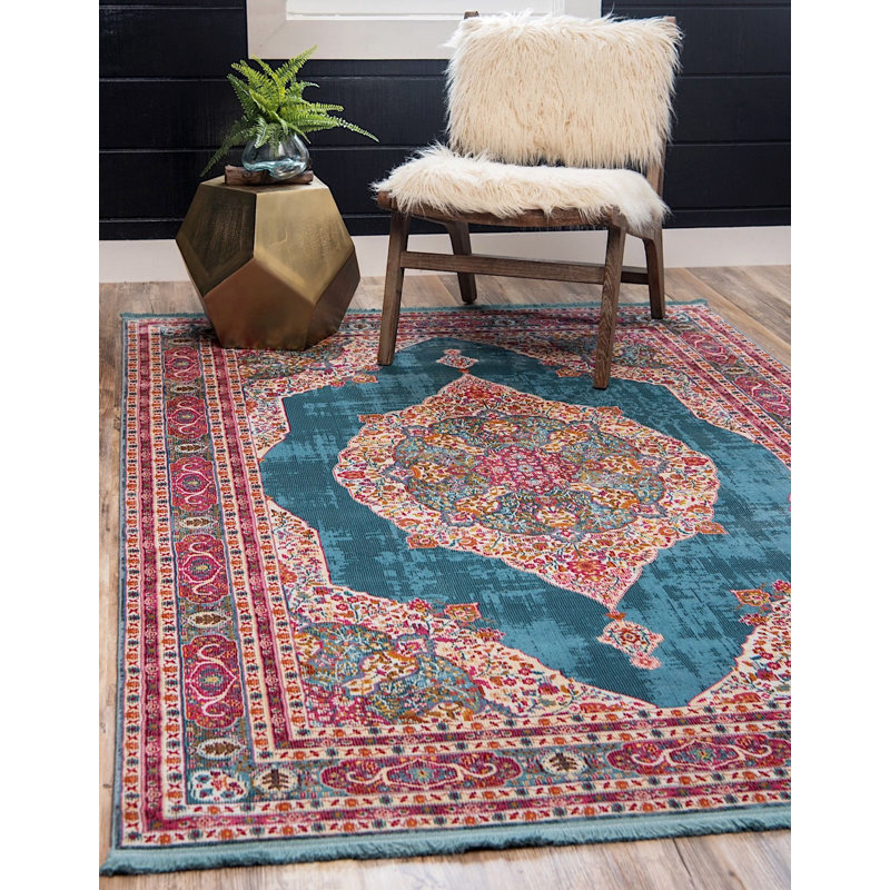 Paren Oriental Indoor Rug, Rectangle 4'3" x 6'
