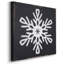Tableau noir flocon de neige III-1695822500