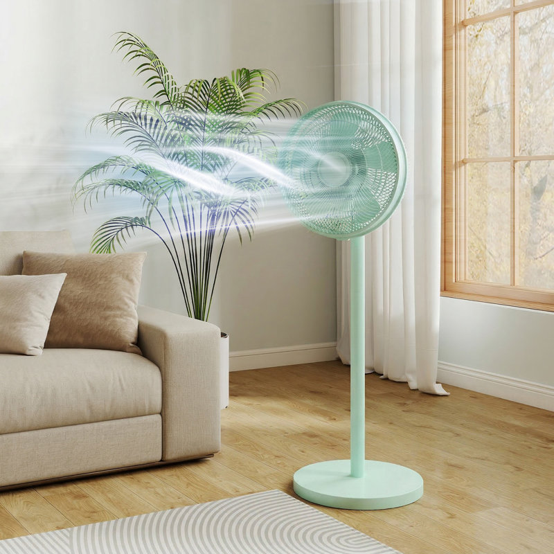 Floor Fan, Green