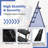 4 - Step Steel Lightweight Folding Step Ladder