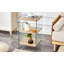Trois niveaux de tables de chevet.-471373187