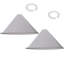 14.3 cm H Cone Lamp Shade ( Screw On )-694331212
