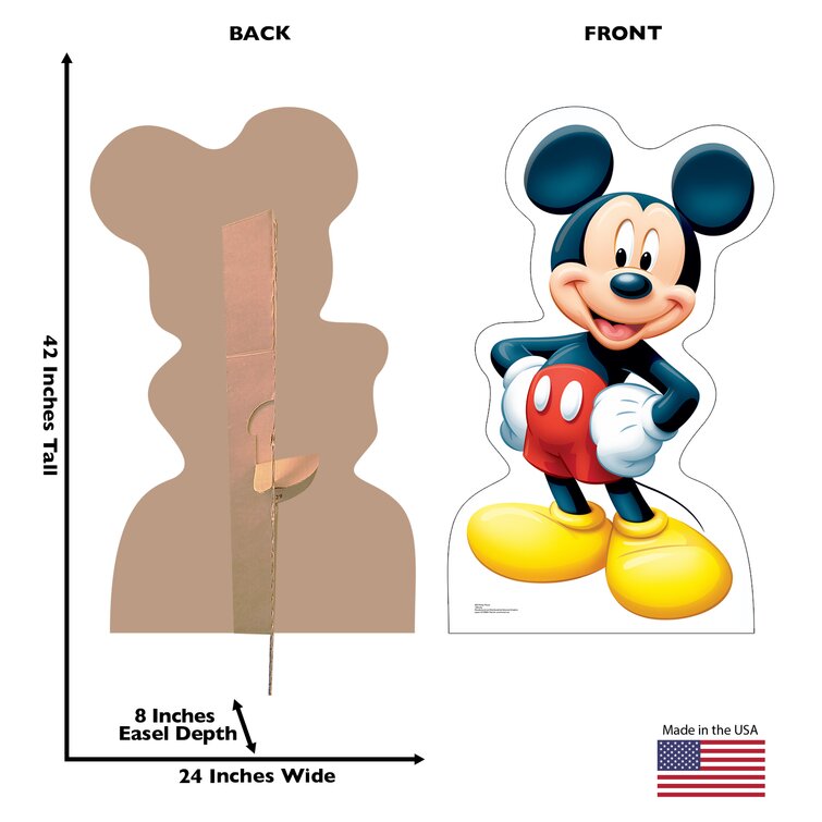 42 Disney's Minnie Mouse Life-Size Cardboard Cutout Stand-Up