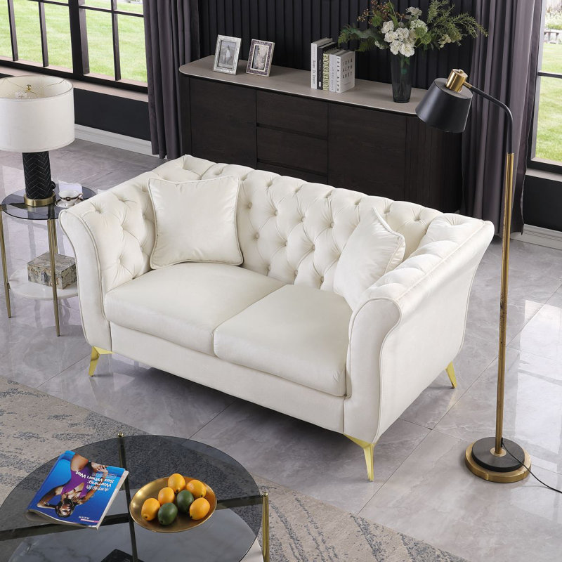 Dromain 64.17" Upholstered Loveseat