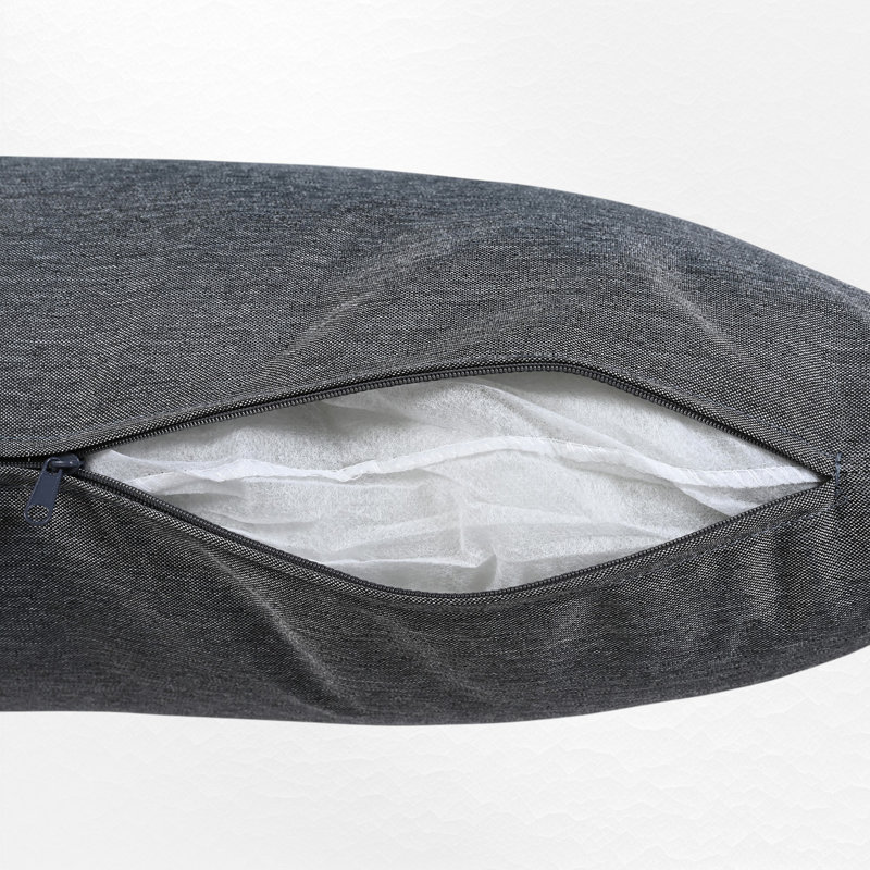 Ensemble de conversation modulaire 4 pièces avec coussins Sitwell, Gris