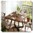 Vintage Square Wood Table Classic Design Flexible Multi-Scene Use-251867564