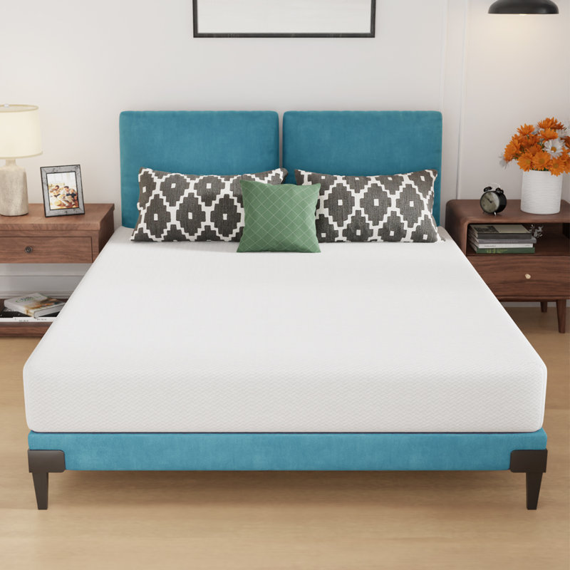Alwyn Home Meridianville Medium Memory Foam Mattress, Queen, 8"