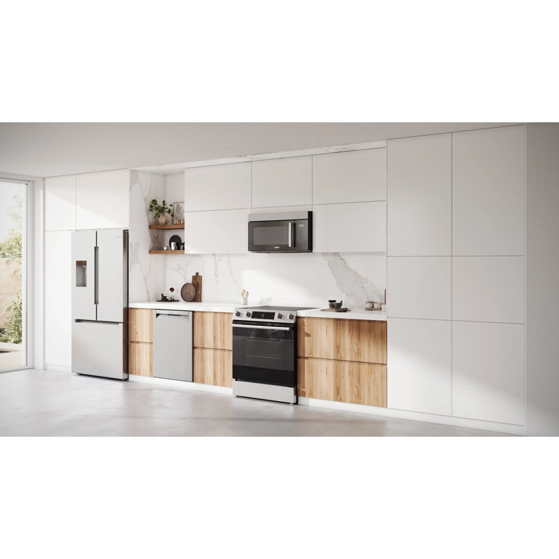 100 Series 30" Electric Range With Over The Range Microwave