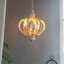 Lustre en bois French Country