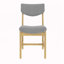 1 table en bois massif et 4 chaises rembourrées-970662163-970662164