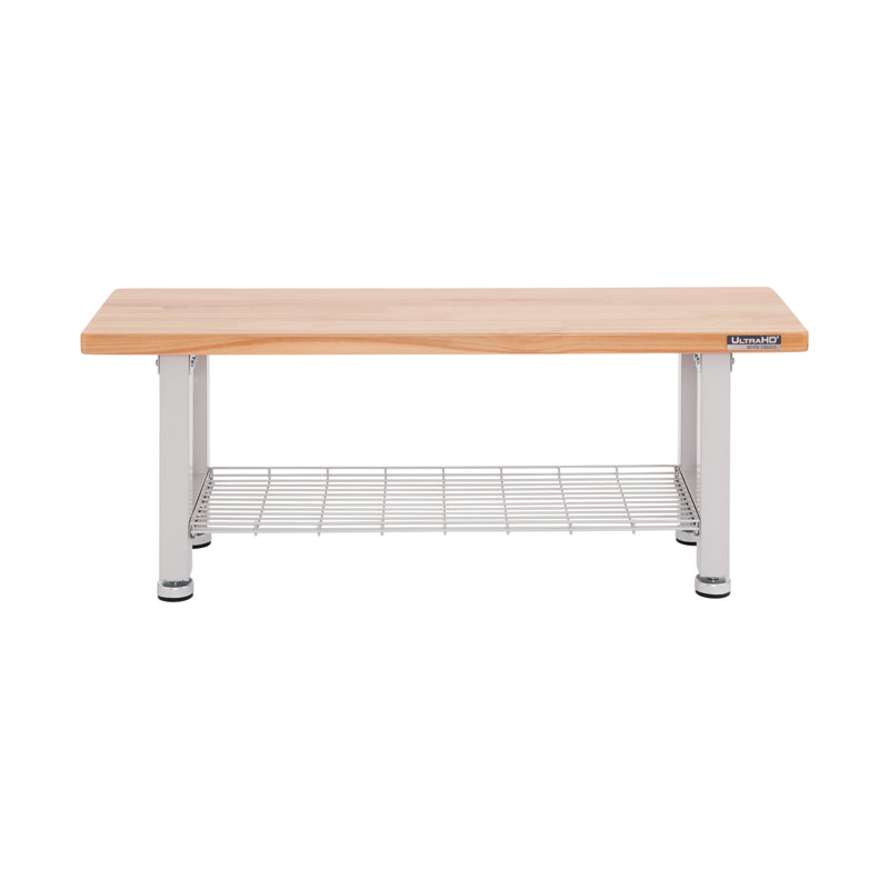 Seville Classics UltraHD Sitting Bench, 48" W x 14" D x 18.5" H