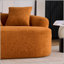 Canapé à deux places, tissu en chenille de grain de bois, canapé à compression double éponge, canapé à compression à deux places avec 2 coussins pour la maison / la maison / le mobilier / l’appartement / le bureau-304359499
