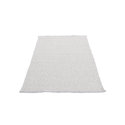 Rechteckig Geometric Hand Woven Area Rug