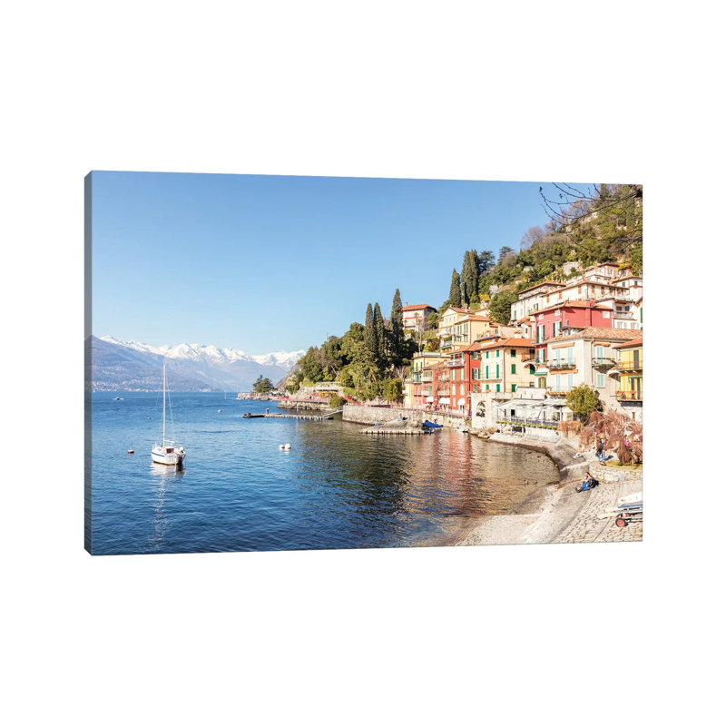 Varenna On Como Lake, Italy by Matteo Colombo - Wrapped Canvas Print, 152.5 cm H x 101.5 cm W