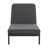 Callio Patio Metal Reclining Chaise Lounge with Wheels-83577121