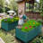 Synnove Metal Raised Garden Bed