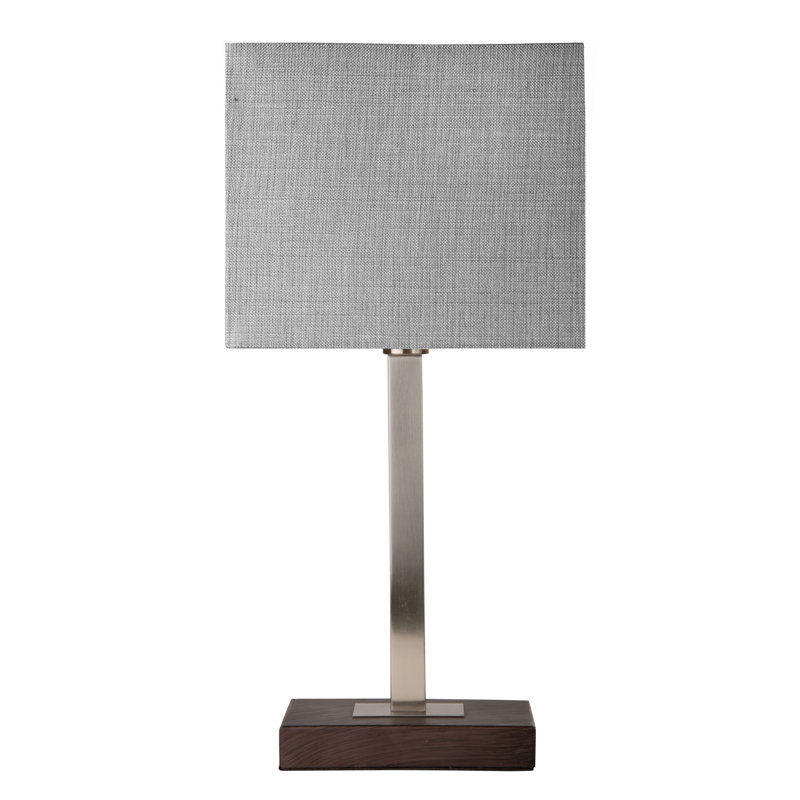 Bush Rectangle Slimline Metal Table Lamp