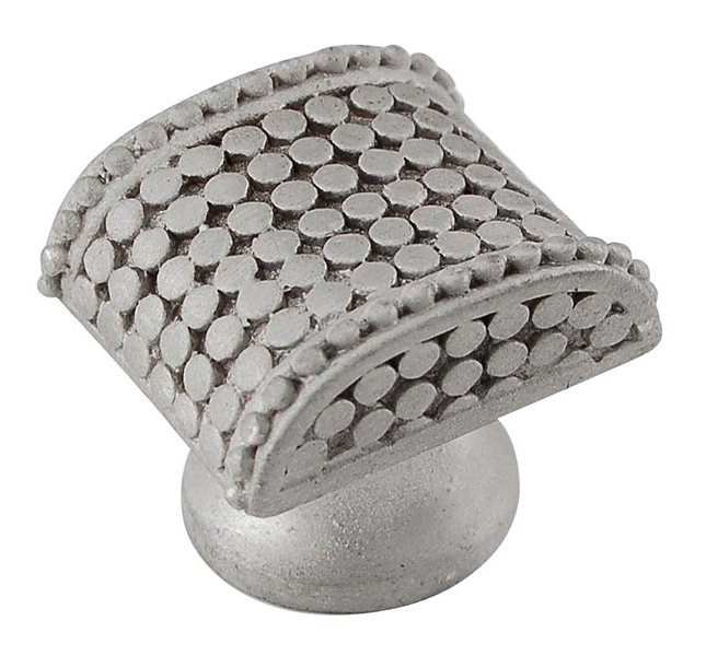 Tiziano Geometric Knob, Satin Nickel, 1.25" H x 1.25" W x 1" D