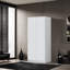 Warren 2 Door Double Wardrobe - Soft Close Hinged Doors. Modern No-Handle Push-to-Open Design-21592114