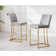 24" Upholstered Counter Stool