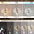 Modern Gold Dimmable Led Pendant Light With Cloud Vein Leaf Design Acrylic Shade & Remote Control