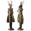 17,5 po en résine Gentleman and Lady Deer