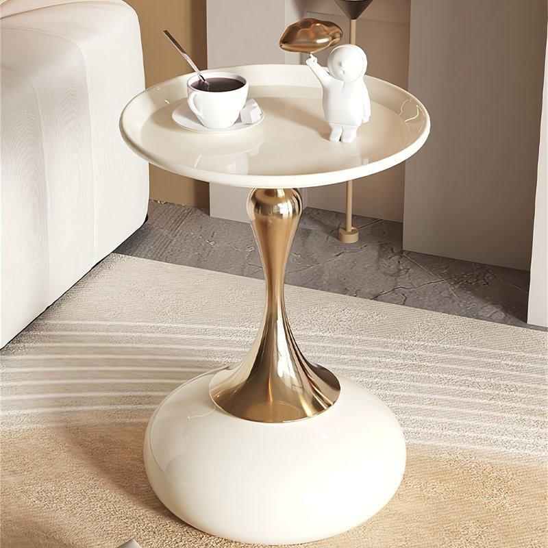Table de bout 21,65 po, White