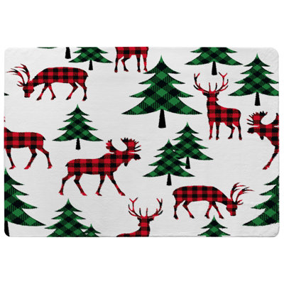 Andrade Gingham 160cm X 230cm Area Rug
