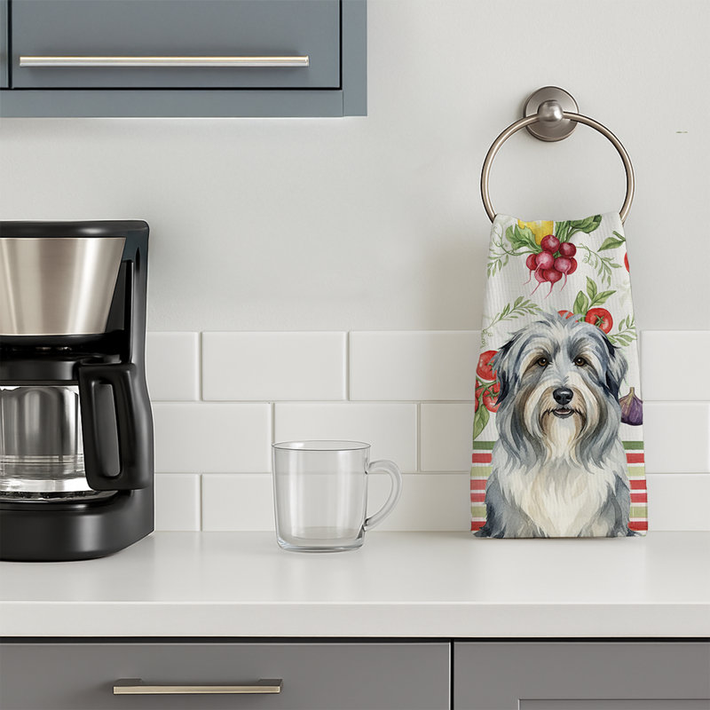 Serviette de cuisine Beardy Collie, Bearded Collie