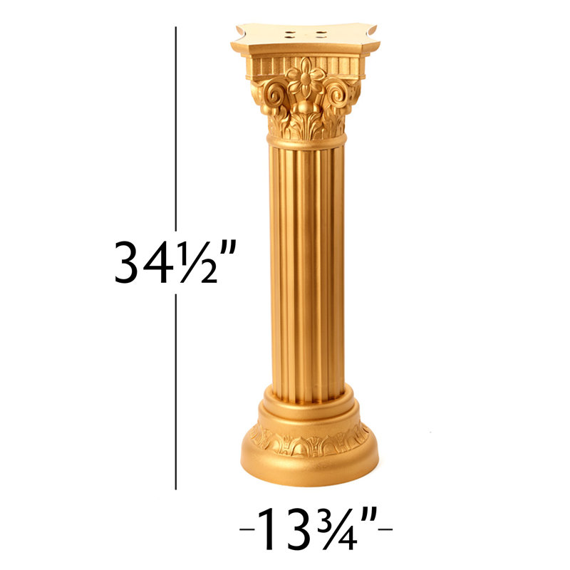 Colonnes de piliers en plastique romain Tallassee