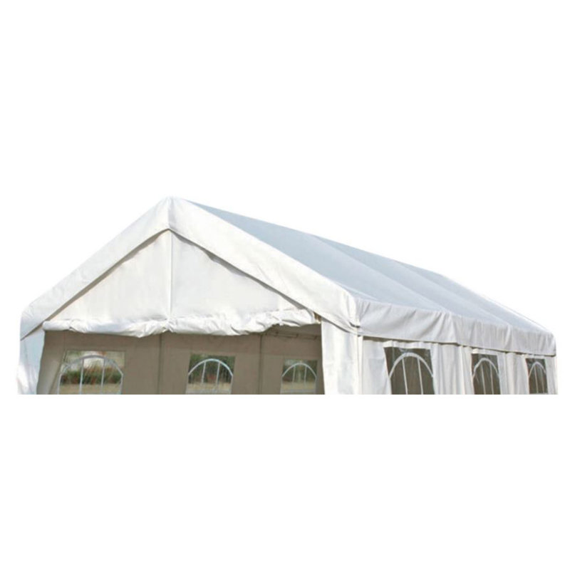 Baillie Dakota Fields White Replacement Canopy for Gazebo, 300cm H x 600cm W x 1cm D