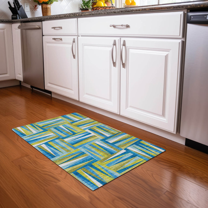 Tapis intérieur / extérieur Chayden Chantille ACN1012, Rectangle 1 pi 8 po x 2 pi 6 po