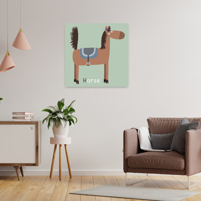 Art contemporain, art abstrait cheval contemporain