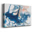 «Dancing Blue I», toile tendue avec châssis de qualité supérieure - prête à être accrochée-1546247466
