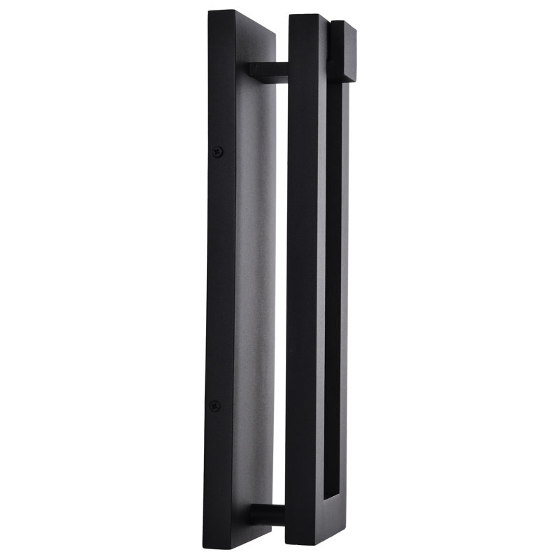 Crew LED Outdoor Sconce - Sand Black Finish, 32 W, 15'' H x 5'' W x 3.5'' D