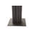 Black Wood Abstract Sculpture