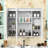 Bathroom Wall Cabinet with 5 Adjustable Shelves