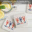 Ensemble de 4 sous-verres Pinch Peel Eat