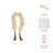 Decorative Swirled Beads with Tassels for Home Decor - Coastal Garland for Office, Desks, and Living Room Decoration - Ivory-869468753-861759113