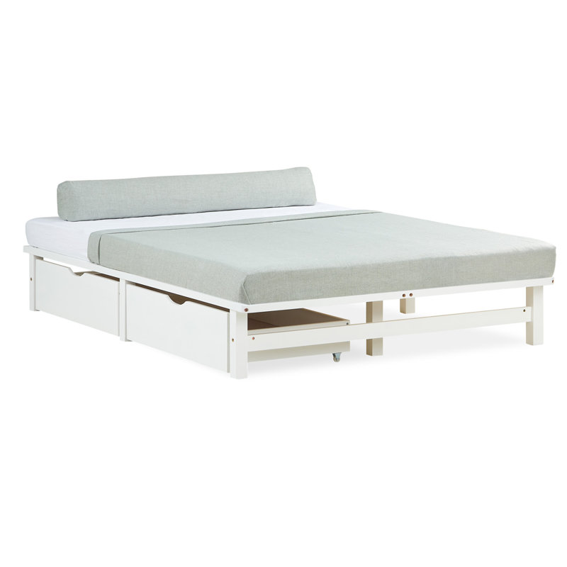 Pallet Bed with Bed Box, European Double (140 x 200cm)