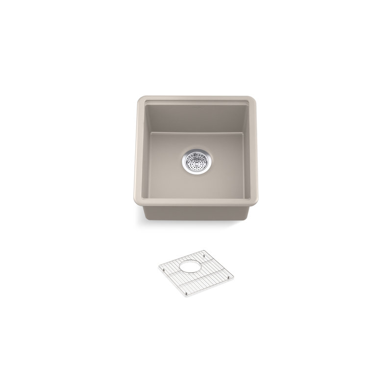 Billings Undermount Bar Sink, Beige