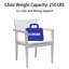 Chaises d'extérieur grisâtres en aluminium avec coussins
